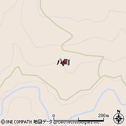 徳島県阿波市土成町宮川内（八町）周辺の地図