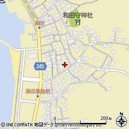 山口県下関市豊浦町大字涌田後地716周辺の地図