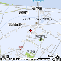 徳島県鳴門市大麻町東馬詰南開63周辺の地図