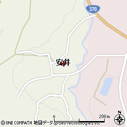 和歌山県海草郡紀美野町安井周辺の地図