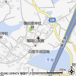 香川県三豊市豊中町上高野3406周辺の地図