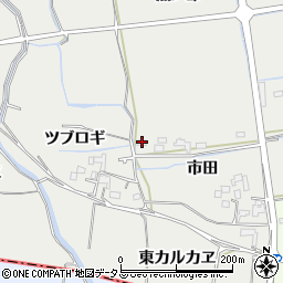 徳島県鳴門市大麻町板東市田12周辺の地図