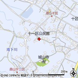 香川県三豊市豊中町岡本2729-3周辺の地図