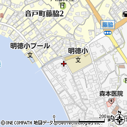 広島県呉市倉橋町釣士田7477周辺の地図