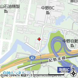東和産業株式会社　本社周辺の地図