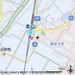 香川県三豊市豊中町本山甲715周辺の地図