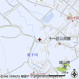 香川県三豊市豊中町岡本3364周辺の地図