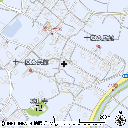 香川県三豊市豊中町岡本2700周辺の地図