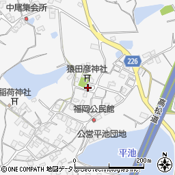 香川県三豊市豊中町上高野3443周辺の地図
