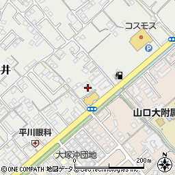 山口中央農協平川惣菜センター周辺の地図