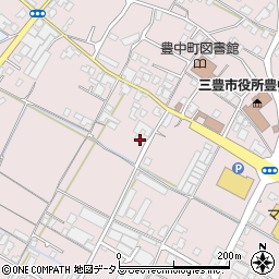香川県三豊市豊中町本山甲902周辺の地図