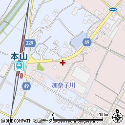 香川県三豊市豊中町本山甲699周辺の地図