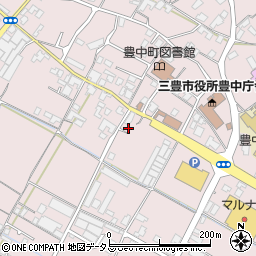 香川県三豊市豊中町本山甲926周辺の地図