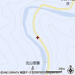 奈良県吉野郡上北山村小橡195周辺の地図