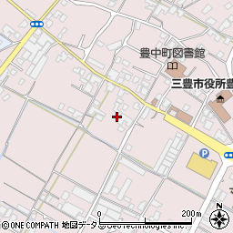香川県三豊市豊中町本山甲921周辺の地図