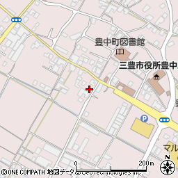 香川県三豊市豊中町本山甲924周辺の地図