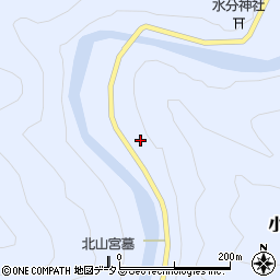 奈良県吉野郡上北山村小橡199周辺の地図