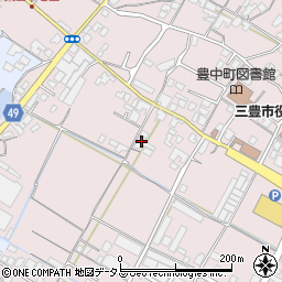 香川県三豊市豊中町本山甲908周辺の地図