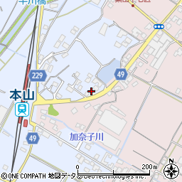 香川県三豊市豊中町岡本1293周辺の地図