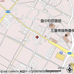 香川県三豊市豊中町本山甲916周辺の地図
