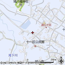 香川県三豊市豊中町岡本3386-5周辺の地図