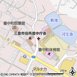 香川県三豊市豊中町本山甲192周辺の地図