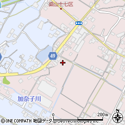 香川県三豊市豊中町本山甲685周辺の地図