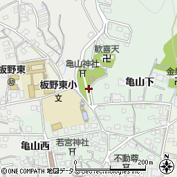徳島県板野郡板野町大寺亀山下周辺の地図