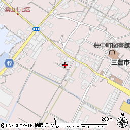 香川県三豊市豊中町本山甲753周辺の地図