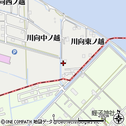 徳島県鳴門市大津町徳長川向東ノ越30周辺の地図