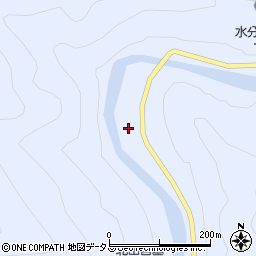奈良県吉野郡上北山村小橡181周辺の地図