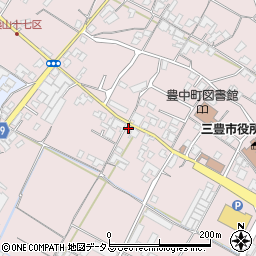 香川県三豊市豊中町本山甲913周辺の地図