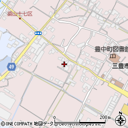 香川県三豊市豊中町本山甲754周辺の地図