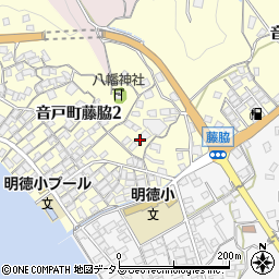 角医院周辺の地図