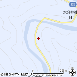 奈良県吉野郡上北山村小橡178周辺の地図