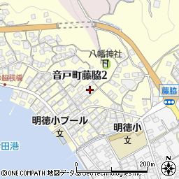 広島県呉市音戸町藤脇周辺の地図