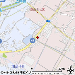 香川県三豊市豊中町本山甲671周辺の地図