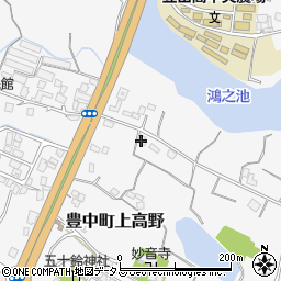 香川県三豊市豊中町上高野2050周辺の地図