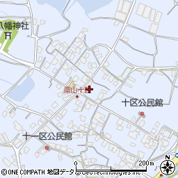 香川県三豊市豊中町岡本629周辺の地図