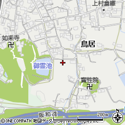 和歌山県海南市鳥居336周辺の地図