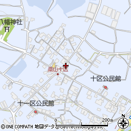 香川県三豊市豊中町岡本629-1周辺の地図