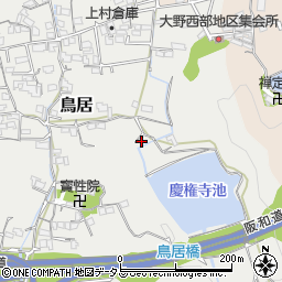 和歌山県海南市鳥居473周辺の地図