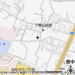香川県三豊市豊中町上高野3863周辺の地図