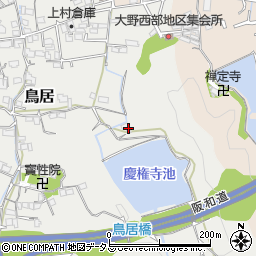 和歌山県海南市鳥居474周辺の地図