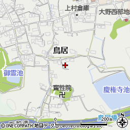和歌山県海南市鳥居447-3周辺の地図