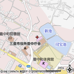 香川県三豊市豊中町本山甲169周辺の地図
