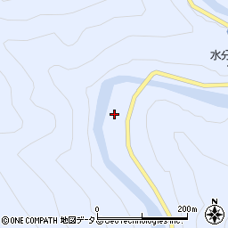 奈良県吉野郡上北山村小橡163周辺の地図
