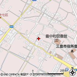 香川県三豊市豊中町本山甲351周辺の地図