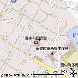 香川県三豊市豊中町本山甲239周辺の地図
