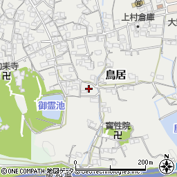 和歌山県海南市鳥居320周辺の地図